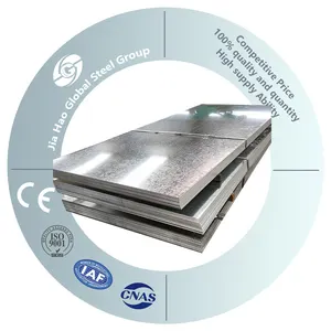 Factory Price Zinc 22 Gauge SGCC ASTM Galvanized Single Sided GI Steel Plate Sheet