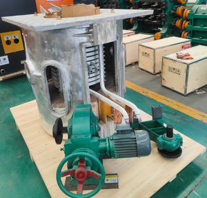 Industrial 150kg 200kg 350kg 500kg Horno de inducción de frecuencia intermedia para fundición de hierro y acero - Product Image 5