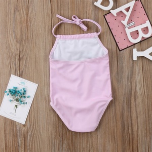 En stock, nouvelle arrivée, maillot de bain une pièce pour bébé fille, taille plus, 4-7 ans, 100% polyester, écologique, rembourrage amovible - Product Image 4