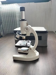Jouet pour enfants école de sciences biologiques <span class=keywords><strong>portable</strong></span> 40X-640X <span class=keywords><strong>microscope</strong></span> optique matériau métallique <span class=keywords><strong>microscope</strong></span> éducatif monoculaire - Product Image 3