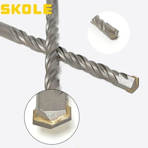 Zhongpin cacbua vonfram khoan bit SDS cộng với/tối đa tương thích cho bê tông nề đá đá 6mm 8mm 10mm 16mm Búa quay - Product Image 3