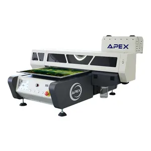 APEX A2 A3 acrylic flatbed uv printer 6090 high gloss good sale