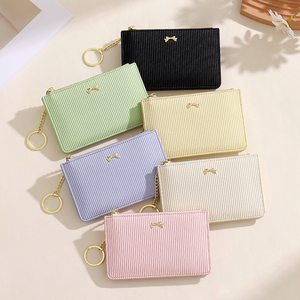 Taomicmic qua biên giới tươi và đơn giản ví tiền xu dài, mới phong cách Hàn Quốc cung Keychain ly hợp, công suất lớn PU thẻ trường hợp - Product Image 5