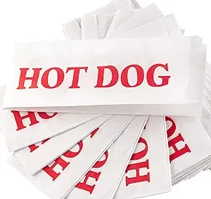 Bolsas envolventes de calentamiento a prueba de grasa Hot Dog Warm and Fresh <span class=keywords><strong>Super</strong></span> Durable Perfect Party Supplies para Carnival Fundraiser - Product Image 2