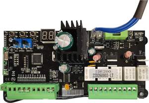 Комплект оператора двойных распашных ворот, 90 фунтов, автоматический и ручной выпуск для 13 футов, 882 фунтов на лист, современный дизайн - Product Image 5