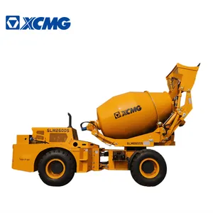 XCMG Official SLM2600S 2023 New Trailer Truck Self-Loading Concrete Mixers for Sale