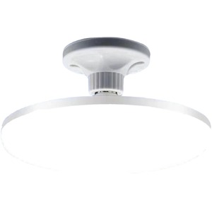 Lámpara de techo LED UFO de aleación de aluminio de 300 mm, luz blanca para el hogar, sala de estar, dormitorio, iluminación de fábrica - Product Image 1