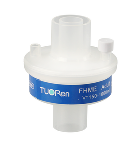 Medizinischer Einweg-<span class=keywords><strong>HME</strong></span>-Filter (Wärme-Feuchtigkeits-Austauscher) mit EOS-Desinfektion für Beatmungssysteme CE/ISO-Zertifiziert Klasse II - Product Image 1
