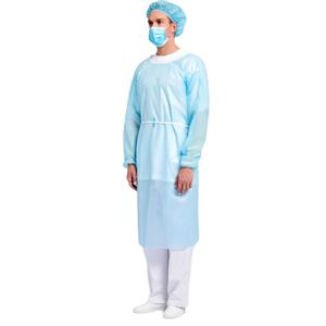 EN 13795 Blouses d'isolement <span class=keywords><strong>Blouse</strong></span> médicale <span class=keywords><strong>jetable</strong></span> pour patients hospitalisés <span class=keywords><strong>Blouse</strong></span> d'isolement - Product Image 3