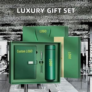 Custom Luxury Corporate Gift <b>Set</b> Luxury Vacuum Cup <b>Notebook</b> Executive Kits Business Christmas Promotional Commemorative Gift <b>Set</b> - Product Image 3