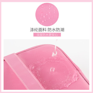 Portable <b>Large</b> Capacity Travel <b>Cosmetic</b> <b>Bag</b> With Compartments For Makeup And Toiletries Storage Case - Product Image 5