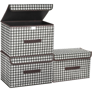 Non-woven Fabric Household Quilt Storage <b>Bag</b> Clothes Blanket Organizer <b>Foldable</b> Clothing Storage <b>Bag</b> - Product Image 1