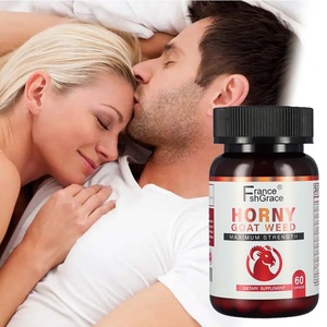 Hierba de Cabra en Cápsulas para Hombres y Mujeres, Máxima Potencia 1590mg, Hecho en CHINA, 60 Cápsulas - Product Image 1
