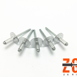 Hete Bevestigingsmiddel Vertakte Grote Flenskop Aluminium Boot Metalen Kliknagelstempel - Product Image 2