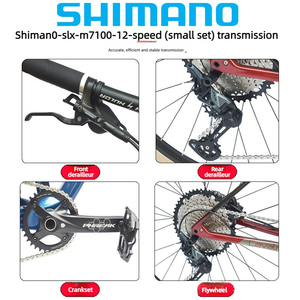 จักรยานเสือภูเขาคาร์บอนไฟเบอร์ขนาด 29 นิ้ว พร้อมระบบสายเบรกและเกียร์แบบซ่อนภายใน 12 สปีด WHL-HLDQB ครองพิชิตเส้นทางด้วยจักรยานระดับพรีเมียมนี้ - Product Image 6