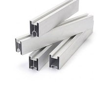 Rail de montage de panneaux solaires anti-corrosion en aluminium 6005-T5, rails de montage solaires en aluminium anodisé