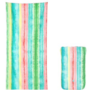Summer <strong>Dock</strong> <strong>Bay</strong> Beach <strong>Towel</strong> Quick Dry Sand Free Compact Lightweight Includes Bag Watermelon Sugar Large (160x90cm) - Product Image 1