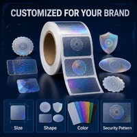 Etiqueta de Seguridad VOID de Papel Blanco de Doble Color con Residuo, Etiqueta Adhesiva VOID OPEN para Sellado de Seguridad en Papel y Cartón