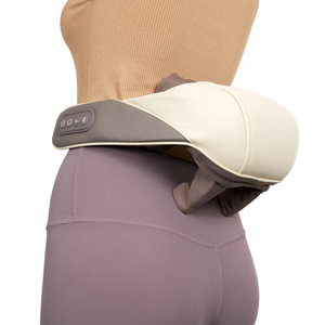 2025 Best-seller Masseur d'oreiller intelligent avec chaleur Masseur visage et cou Soulagement de la douleur musculaire Bureau Maison et voiture Relaxation Cadeaux - Product Image 5