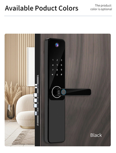 กุญแจล็อคอัจฉริยะ VIMA Qleung S802Pro Tuya WiFi พร้อมกล้อง HD และหน้าจอแสดงผลภายในบ้าน รองรับลายนิ้วมือ บัตร IC และกุญแจ สำหรับการเข้าออกบ้านอย่างปลอดภัย - Product Image 4