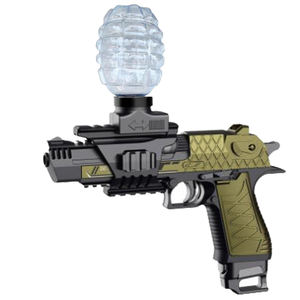 KK 25CM 2合1软子弹电动胶球爆破器自动喷溅球枪，带男孩充电时钟 - Product Image 6