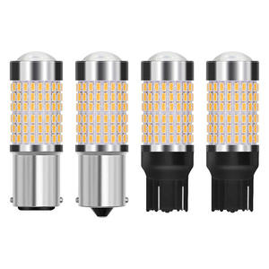 Luces LED Estroboscópicas T20 7440 W21W WY21W para Freno de Coche, Modelo Aygo, Nuevas, 3014 144SMD - Product Image 5
