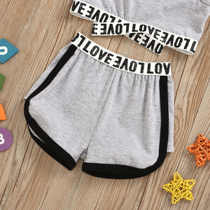 Conjunto de Ropa para Bebés, Pantalones Ajustados de Algodón para Niñas, Traje Deportivo para Compras en Línea - Product Image 5