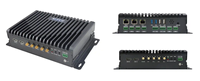 Boîtier AI de calcul en périphérie RK3588J sans ventilateur, compatible SSD NVMe 32 TOPS, LPDDR5