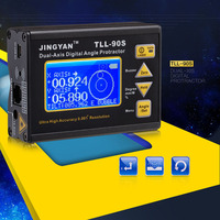 Niveau laser numérique professionnel à double axe TLL-90S, inclinomètre à haute précision, 0,005, avec écran LCD