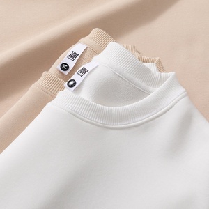 Venta al por mayor sudaderas personalizadas 620GSM sudaderas con capucha de lana de peso pesado de gran tamaño de talla grande pulóver en blanco sudaderas con capucha casuales de alta calidad - Product Image 4