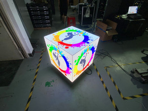 Pantalla LED Publicitaria Comercial Personalizada, Pantalla LED Cúbica para Interiores, Cubo <span class=keywords><strong>Rubik</strong></span> P2 - Product Image 1