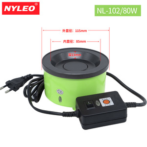 Pot à colle thermofusible NyLeo NL-102, température réglable, outil électrique en plastique pour bricolage - Product Image 3