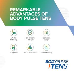 Dispositivo de Terapia TENS Body Pulse para el Dolor de Pies y Ciática, Ajustes Ajustables para un Alivio Óptimo del Dolor Nervioso - Product Image 4
