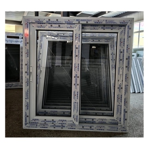 Trung Quốc phần cứng hàng đầu <span class=keywords><strong>uPVC</strong></span> cửa sổ trượt tùy chỉnh nướng thiết kế với lưới chống muỗi - Product Image 6