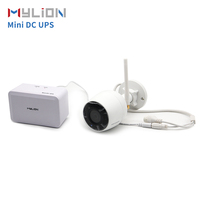 2026 Bestseller Mylion 12V 3A 8000mAh MU48 Mini UPS DC Portátil, Batería de Respaldo Recargable, Sistema de Alimentación Ininterrumpida