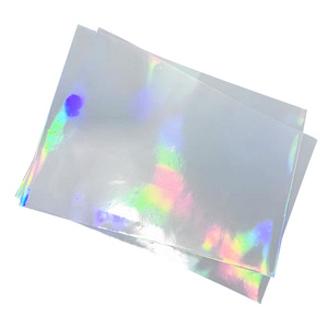 OEM 50micron cấp thực phẩm Bopp Holographic trong khuôn nhãn phim mờ tiêm khuôn nhãn cho cà phê nước giải khát gói - Product Image 4