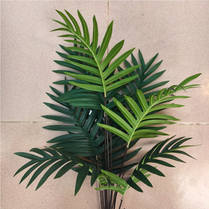 Plantas <span class=keywords><strong>verdes</strong></span> simuladas, pequeñas hojas de girasol, ramilletes de plantas artificiales para paisajismo <span class=keywords><strong>y</strong></span> decoración del hogar - Product Image 3