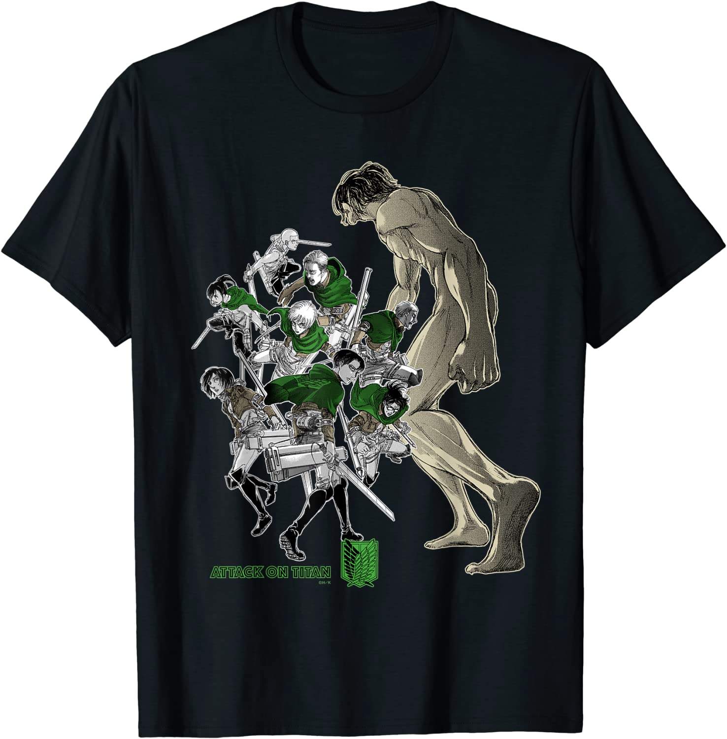 Attacco a maglietta titan