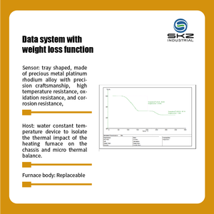 Machine d'analyse quantitative TGA SKZ1053A pour le contrôle de la qualité des tuyaux PE/PPR - Product Image 4
