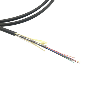 Cable de Fibra Óptica Blindado para Interiores y Exteriores, Tubo de Acero Inoxidable 12c, OM2 / OM3 / OM4 / G652D / G657A1 / G657A2, Anti-Roedores - Product Image 4