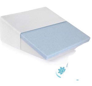 <span class=keywords><strong>Coussin</strong></span> <span class=keywords><strong>de</strong></span> soutien supérieur <span class=keywords><strong>de</strong></span> mousse <span class=keywords><strong>de</strong></span> mémoire <span class=keywords><strong>de</strong></span> Gel <span class=keywords><strong>de</strong></span> refroidissement d'oreiller <span class=keywords><strong>de</strong></span> cale <span class=keywords><strong>de</strong></span> <span class=keywords><strong>lit</strong></span> <span class=keywords><strong>pour</strong></span> la douleur au bas du <span class=keywords><strong>dos</strong></span>, ronflement couverture amovible Ultra douce - Product Image 1