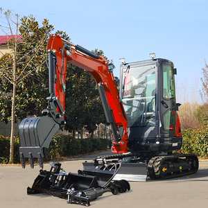 Nuevo <span class=keywords><strong>China</strong></span> mini excavadoras excavadora Micro 1 tonelada 2 toneladas 3,5 toneladas excavadora mini ensacadora pequeña excavadora con EURO V EPA CE - Product Image 2