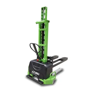 LTMG portable Self Loading Stacker 500kg 700kg 1000kg semi electric self load electric pallet truck for cargo transport