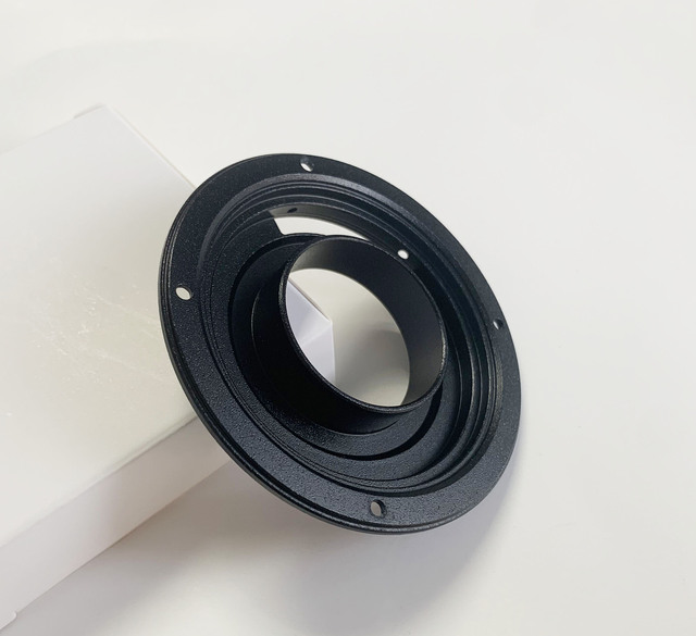 Bayonet Adapter EOS Mount Aluminum Alloy Full Frame for 10-18mm F/4.5-5.6 IS Lens Compatible with for Cameras FotoHigh