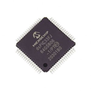 DsPIC33FJ64GS606 TQFP-64 Microcontroller - MCU Original IC Chip DsPIC33FJ64GS606-I/PT - Product Image 1