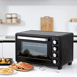 Horno eléctrico doméstico <span class=keywords><strong>de</strong></span> gran capacidad <span class=keywords><strong>de</strong></span> 35L y 25L para uso doméstico, horno para hacer Pizza, pollo, pastel, <span class=keywords><strong>pan</strong></span>, bistec - Product Image 1