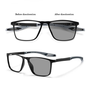 Фотохромные очки для чтения солнцезащитные очки анти-синий свет Анти-усталость модные трендовые ультра-легкие солнцезащитные очки спортивные очки для чтения - Product Image 3