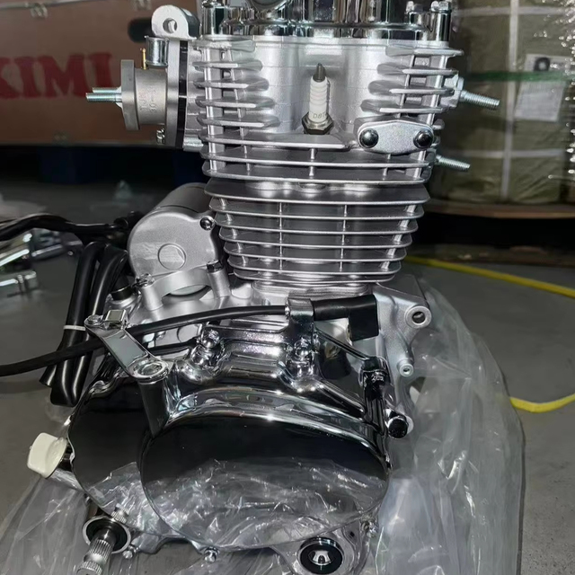 Factory Direct CG250 CG200 250cc 200CC Motorcycle Engine with Electric/Kick Start air Cooling  for Honda/Yamaha Replacement