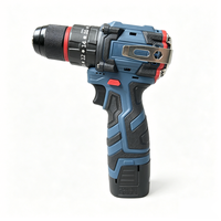 Perceuse à percussion sans fil haute performance avec moteur sans balais de 10 mm, 40 Nm, 21 V, vitesse variable pour usage industriel et domestique
