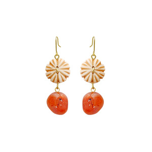 Elegant <b>Handmade</b> Bone And Horn <b>Earrings</b> For Women With Natural Boho Style Lightweight Ethnic Design Perfect For Casual Wear - Product Image 4